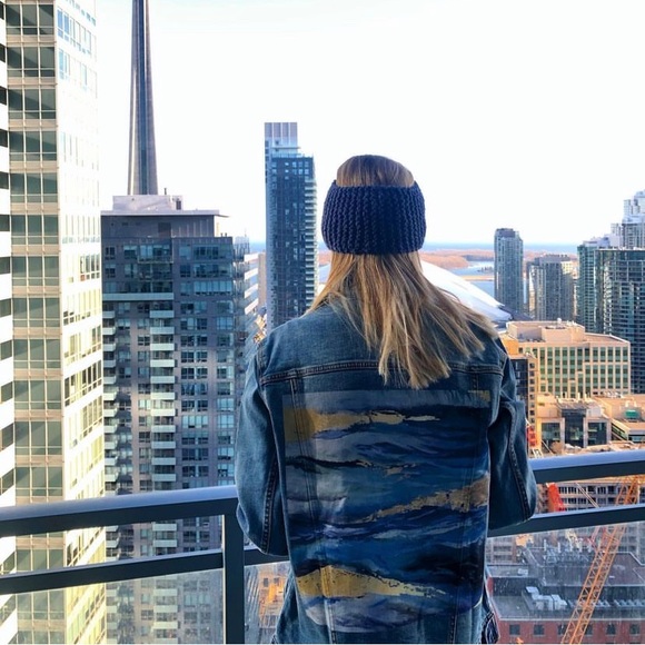 Custom made jean jacket - Picture 2 of 3